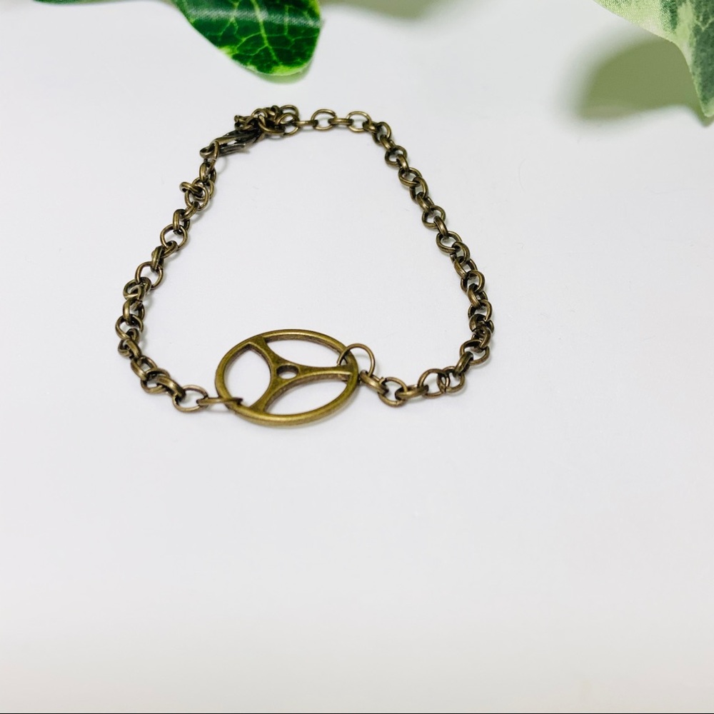 Steampunk Gold Pirate Bracelet New